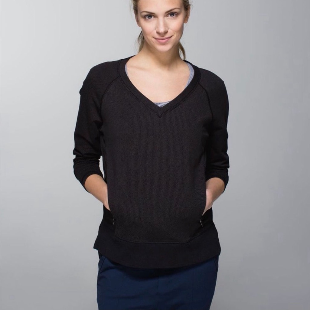 Lululemon After Asana Pullover Size 6